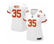 Women's Nike Kansas City Chiefs #35 Charcandrick West Limited Red Team Color NFL Jersey