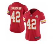 Women's Nike Kansas City Chiefs #42 Anthony Sherman Limited Red Rush NFL Jersey