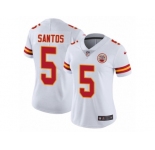 Women's Nike Kansas City Chiefs #5 Cairo Santos Vapor Untouchable Limited White NFL Jersey