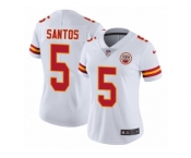 Women's Nike Kansas City Chiefs #5 Cairo Santos Vapor Untouchable Limited White NFL Jersey