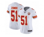 Women's Nike Kansas City Chiefs #51 Frank Zombo Vapor Untouchable Limited White NFL Jersey