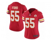 Women's Nike Kansas City Chiefs #55 Dee Ford Limited Red Rush NFL Jersey