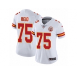 Women's Nike Kansas City Chiefs #75 Jah Reid Vapor Untouchable Limited White NFL Jersey