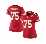 Women's Nike Kansas City Chiefs #75 Parker Ehinger Limited Red Team Color NFL Jersey