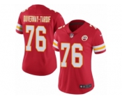 Women's Nike Kansas City Chiefs #76 Laurent Duvernay-Tardif Limited Red Rush NFL Jersey