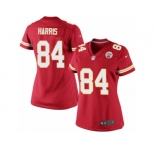 Women's Nike Kansas City Chiefs #84 Demetrius Harris Limited Red Team Color NFL Jersey
