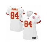 Women's Nike Kansas City Chiefs #84 Demetrius Harris Limited White NFL Jersey