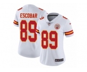Women's Nike Kansas City Chiefs #89 Gavin Escobar Vapor Untouchable Limited White NFL Jersey