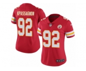 Women's Nike Kansas City Chiefs #92 Tanoh Kpassagnon Limited Red Rush NFL Jersey