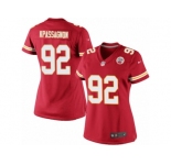 Women's Nike Kansas City Chiefs #92 Tanoh Kpassagnon Limited Red Team Color NFL Jersey