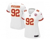 Women's Nike Kansas City Chiefs #92 Tanoh Kpassagnon Limited White NFL Jersey