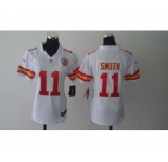 nike women nfl jerseys kansas city chiefs #11 smith white[nike]