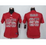 nike women nfl jerseys kansas city chiefs #25 charles red[Strobe Limited]