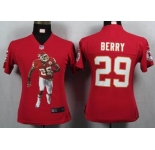 nike women nfl jerseys kansas city chiefs #29 berry red[portrait fashion]