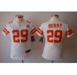 nike women nfl jerseys kansas city chiefs #29 berry white[nike limited]