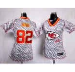 nike women nfl jerseys kansas city chiefs #82 bowe[fem fan zebra]