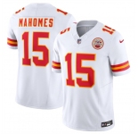 Youth Kansas City Chiefs #15 Patrick Mahomes White 2023 F.U.S.E. Vapor Untouchable Limited Stitched Jersey