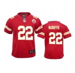 Youth Kansas City Chiefs #22 Trent McDuffie Nike Red Limited Jersey