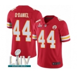 Youth Kansas City Chiefs #44 Dorian O'Daniel Red Team Color Vapor Untouchable Limited Player Super Bowl LIV Bound Football Jersey