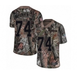 Youth Kansas City Chiefs #74 Martinas Rankin Camo Rush Realtree Limited Football Jersey