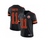 Youth Nike Kansas City Chiefs #11 Alex Smith Limited Black Rush NFL Jersey