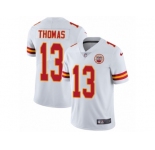 Youth Nike Kansas City Chiefs #13 De'Anthony Thomas Vapor Untouchable Limited White NFL Jersey