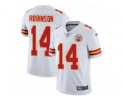 Youth Nike Kansas City Chiefs #14 Demarcus Robinson White Vapor Untouchable Limited Player NFL Jersey