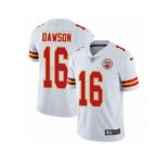 Youth Nike Kansas City Chiefs #16 Len Dawson Vapor Untouchable Limited White NFL Jersey