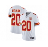 Youth Nike Kansas City Chiefs #20 Steven Nelson Vapor Untouchable Limited White NFL Jersey