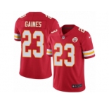Youth Nike Kansas City Chiefs #23 Phillip Gaines Limited Red Rush NFL Jersey