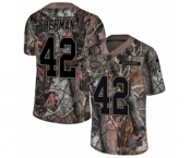 Youth Nike Kansas City Chiefs #42 Anthony Sherman Camo Rush Realtree Limited NFL Jersey