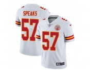 Youth Nike Kansas City Chiefs #57 Breeland Speaks White Stitched NFL Vapor Untouchable Limited Jersey