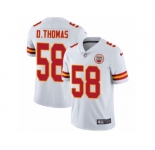 Youth Nike Kansas City Chiefs #58 Derrick Thomas Vapor Untouchable Limited White NFL Jersey