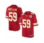 Youth Nike Kansas City Chiefs #59 Justin March-Lillard Limited Red Team Color NFL Jersey