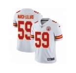 Youth Nike Kansas City Chiefs #59 Justin March-Lillard Vapor Untouchable Limited White NFL Jersey