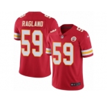Youth Nike Kansas City Chiefs #59 Reggie Ragland Red Team Color Vapor Untouchable Limited Player NFL Jersey
