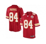 Youth Nike Kansas City Chiefs #84 Demetrius Harris Limited Red Team Color NFL Jersey