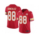 Youth Nike Kansas City Chiefs #88 Tony Gonzalez Limited Red Rush NFL Jersey