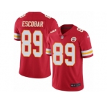 Youth Nike Kansas City Chiefs #89 Gavin Escobar Limited Red Rush NFL Jersey