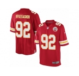 Youth Nike Kansas City Chiefs #92 Tanoh Kpassagnon Limited Red Team Color NFL Jersey