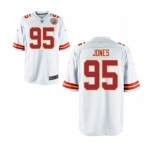 Youth Nike Kansas City Chiefs #95 Chris Jones White NFL Jersey