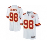 Youth Nike Kansas City Chiefs #98 Kendall Reyes Limited White NFL Jersey