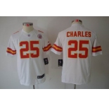 nike youth nfl jerseys kansas city chiefs #25 charles white[nike limited]