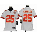 nike youth nfl jerseys kansas city chiefs #25 charles white[nike]