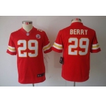 nike youth nfl jerseys kansas city chiefs #29 berry red[nike limited]