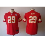 nike youth nfl jerseys kansas city chiefs #29 berry red[nike]