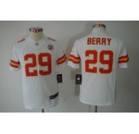 nike youth nfl jerseys kansas city chiefs #29 berry white[nike limited]