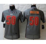 nike youth nfl jerseys kansas city chiefs #50 houston grey[nike vapor][houston]