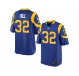 Men's Nike Los Angeles Rams #32 Troy Hill Game Royal Blue Alternate NFL Jersey