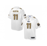 Nike St.Louis Rams #11 Tavon Austin White Men's NFL Pro Line Fashion Game Jersey